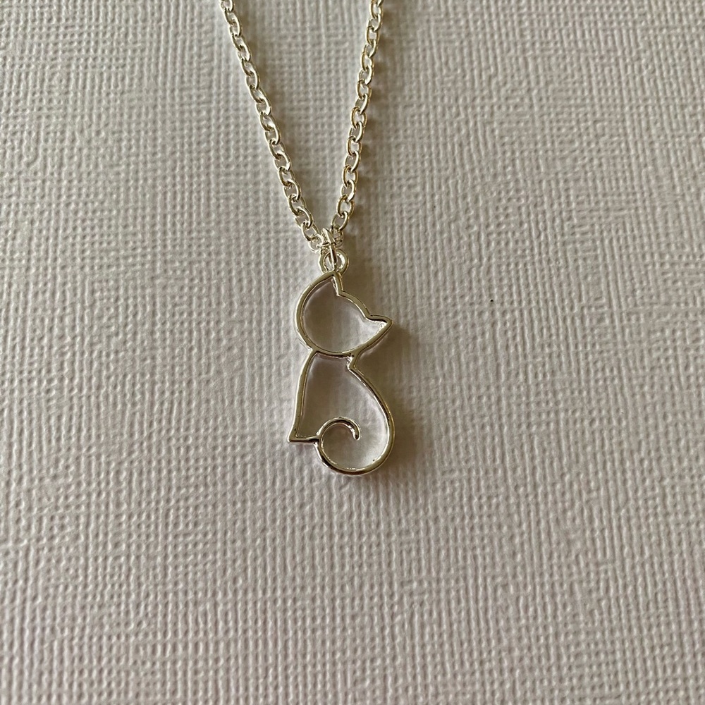 Cute Girls Kitty Necklace